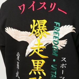 y-3 embroidered hoodie